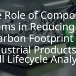 Industrial composite foam material, green technology, structural sandwich construction, reducing carbon footprint, high-tech manufacturing, realistic.